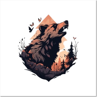 wolf Posters and Art